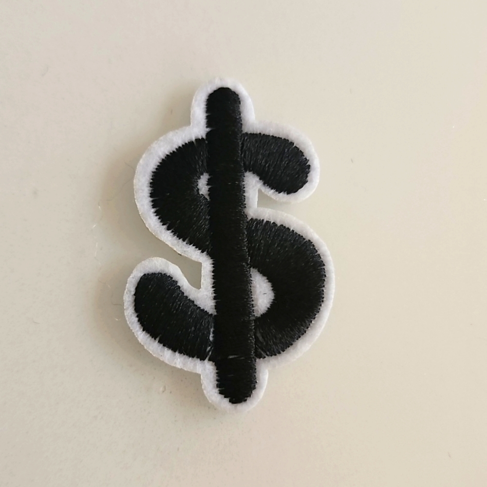 Embroidered Iron on Patch 1X1